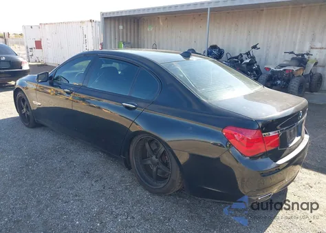 2012 BMW 750Li z USA, uszkodzony, nr VIN WBAKB8C54CC962682